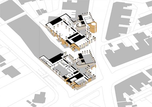 Axonometric drawing 