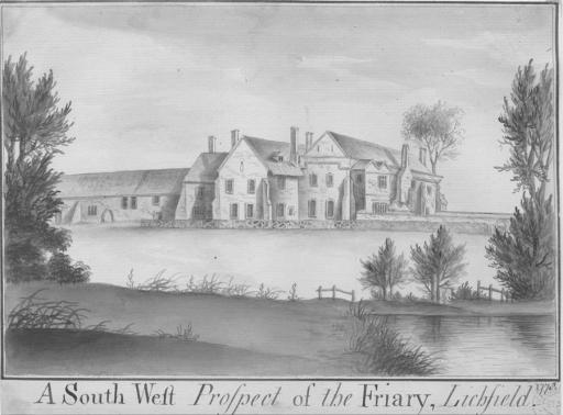 Lichfield Friary, 1778